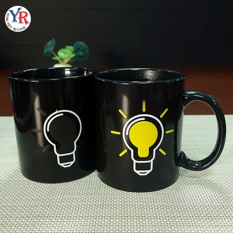 HERZ FORM LIEBE BECHER TASSE KAFFEE TEE MAGIE ZAUBERBECHER THERMOCHROMIE NEU