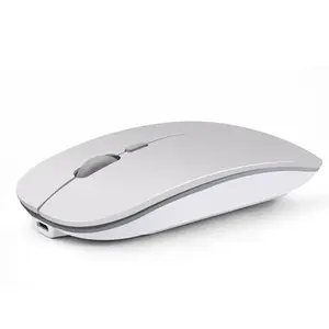Ultra Thin Wireless Optical Mouse Quiet Click