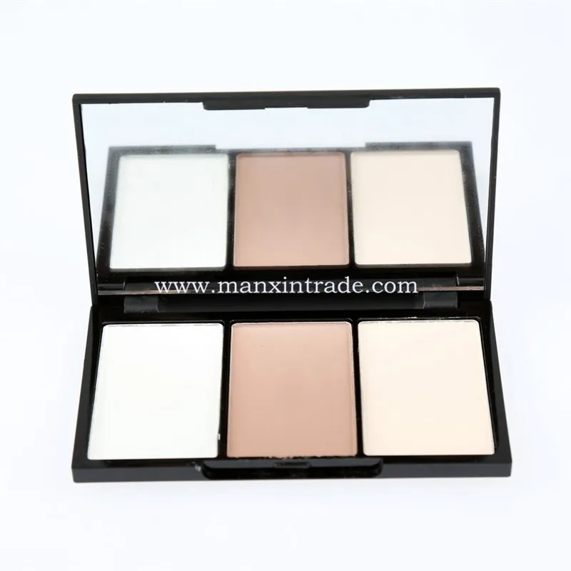 MUSIC FLOWER Makeup Cosmetics Face Contour Kit Highlighter Palette Pressed Powder.jpg