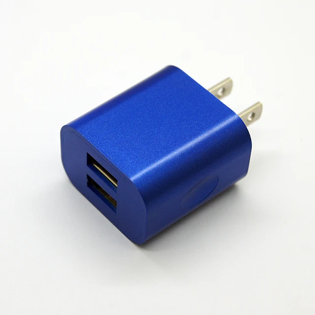 

Multi Travel USB Charger For Mobile Phone with low price, Blue/rose gold