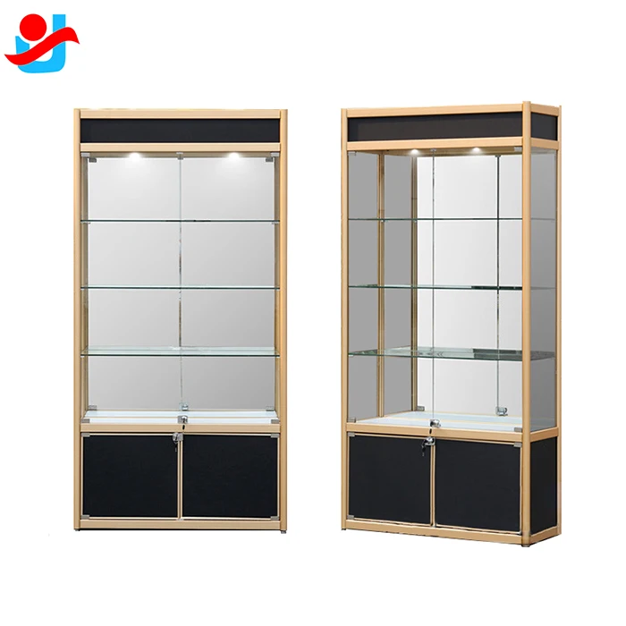 Mirror Back Glass Jewelry Display Buy Glass Display Showcase