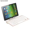 Superstar slim Aluminum alloy Wireless Bluetooth tablet keyboard