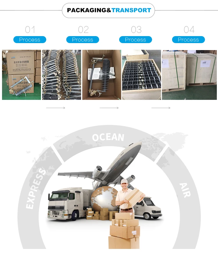 Electrical supply electrical parts Metal-oxide varistor polymer composite high voltage thunder arrester