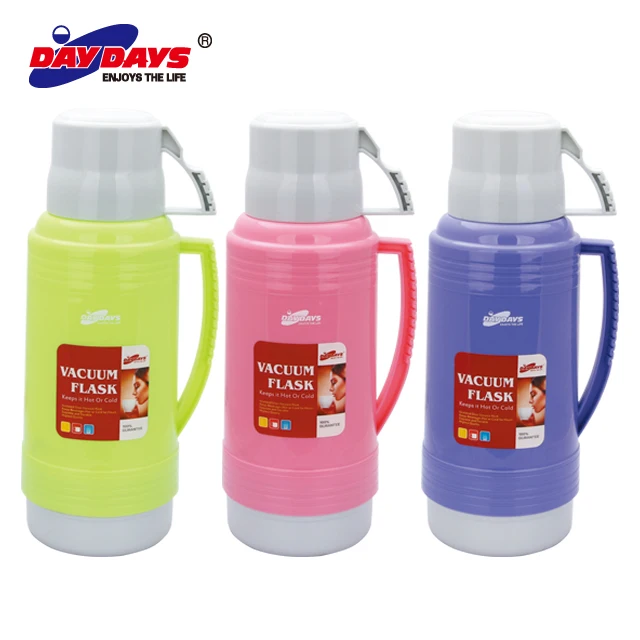 Daydays 1000ml Popular Design Glass Refill Vacuum Flask Travel Drinking