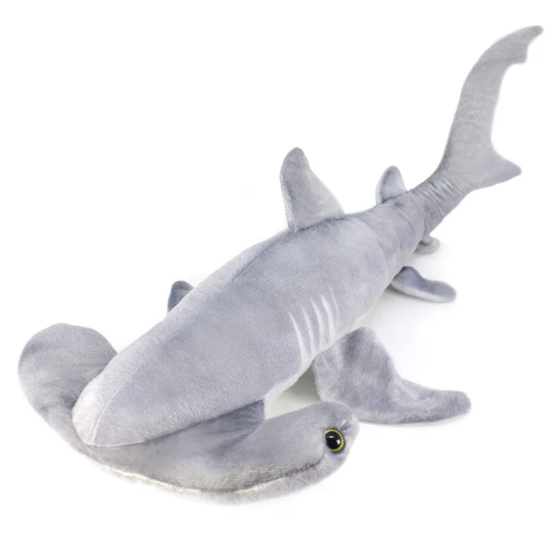 
Hot Sale OEM Great White Shark Plush Baby Gift Latest kids toys 2019 cool sea animal toys soft shark plush toys 