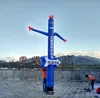 Big inflatable one leg sky dancer with logo arrow mark for promotion