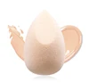 Biodegradable micro-fiber velvet makeup sponge flocking esponjas maquillaje
