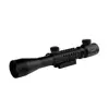 Hunting Fish Bone Type Adjustable Glass Range Finder Reticle Scope can Clip Lasers