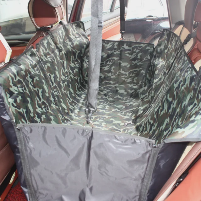 Pet Seat Covers Anti Slip Waterproof Customized 600d Oxford Car Seat Cover For Dog