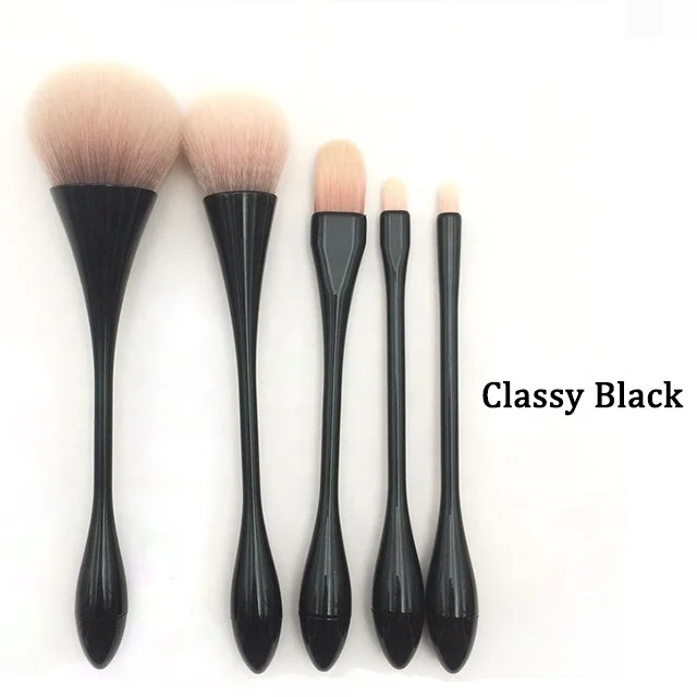 

New design bamboo brush makeup brush tube makeup highlighter brush, As the picture