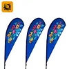 High Quality Custom teardrop flag, print 3m teardrop flag