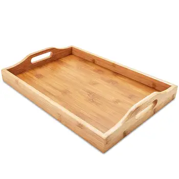 serving tray with handles