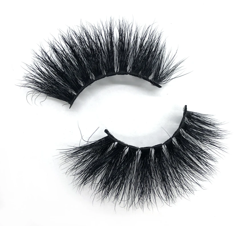

2018 hot sale own brand eyelashes 3d mink lashes, Natural black