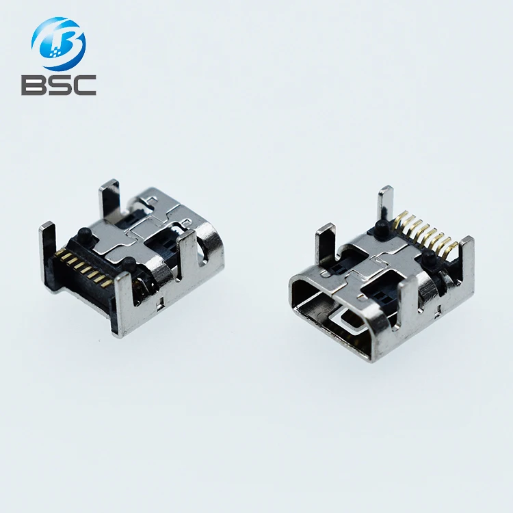 DIP MINI USB 8pin right angel female jack charging connector for PCB for Digital Camera China Supplier.jpg