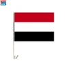 Good Selling Durable polyester flag Yemen Car windows flag