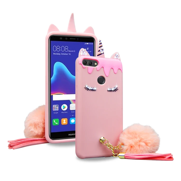 

Animal Phone Case Custom Silicone Phone Case For Huawei Y9