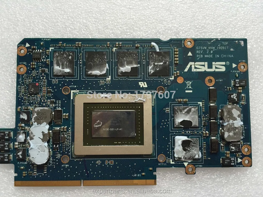 

60-N2VVG1200-B23 For ASUS G75VW nVIDIA GTX 670M 3GB GDDR5 N13E-GS1-LP-A1 Video Card Fully Tested