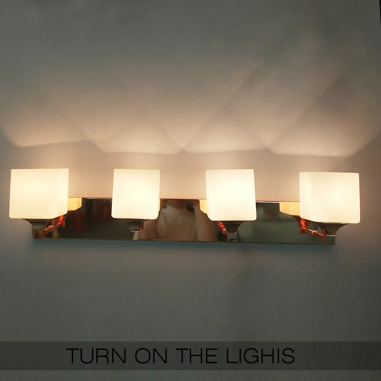 New Bathroom Vanity Luxury 120v Home Rose Gold Wall Lamp 4 Lighting Buy Luxury Wall Lights,4