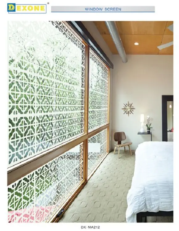 Decorative Laser Cut Metal Screens For Interior Garden Outdoor