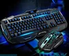 USB LED Illuminated Backlit Gaming Keyboard and Mouse Combo Teclado GK6804 Keyboard
