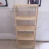 Solid wood stacks Storage and storage wooden frame