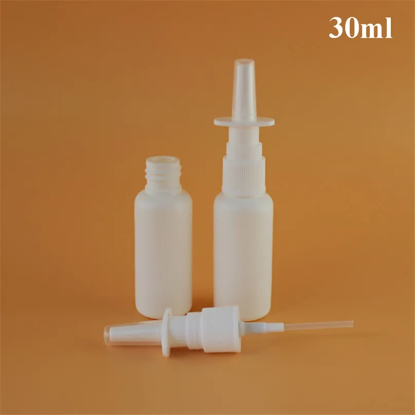 Spray bottle with clearance long nozzle