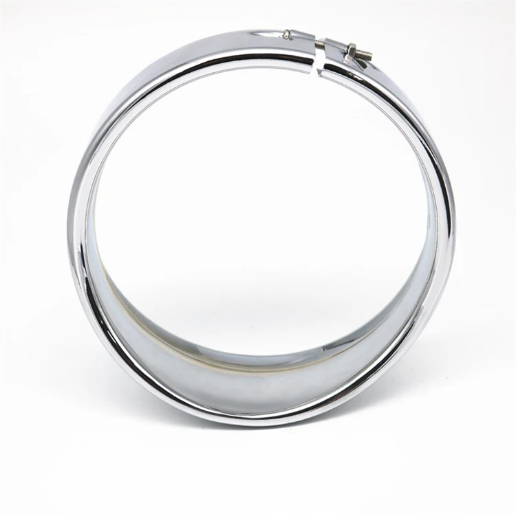 5.75" Headlight Bezel Trim Ring For Harley Sportster Xl 883 883n 1200