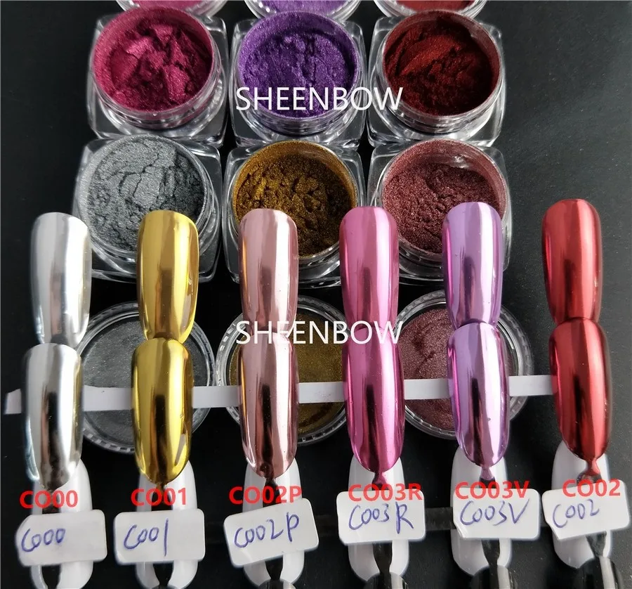 

chrome mirror powder for nail art, N/a