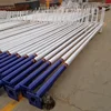 6m 8m 10m galvanized steel round street lighting columns outdoor light pole