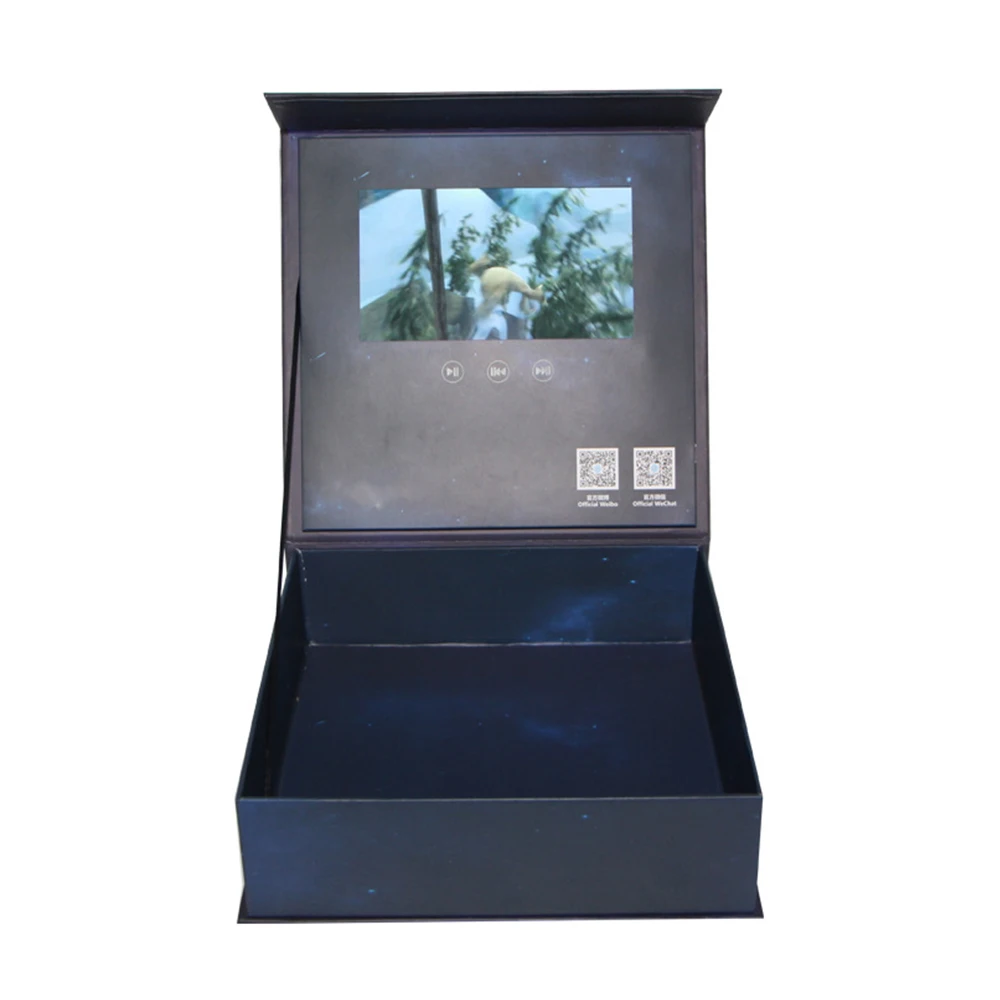 7 Inch Advertising Lcd Screen Video Gift Box Video Brochure Box Buy