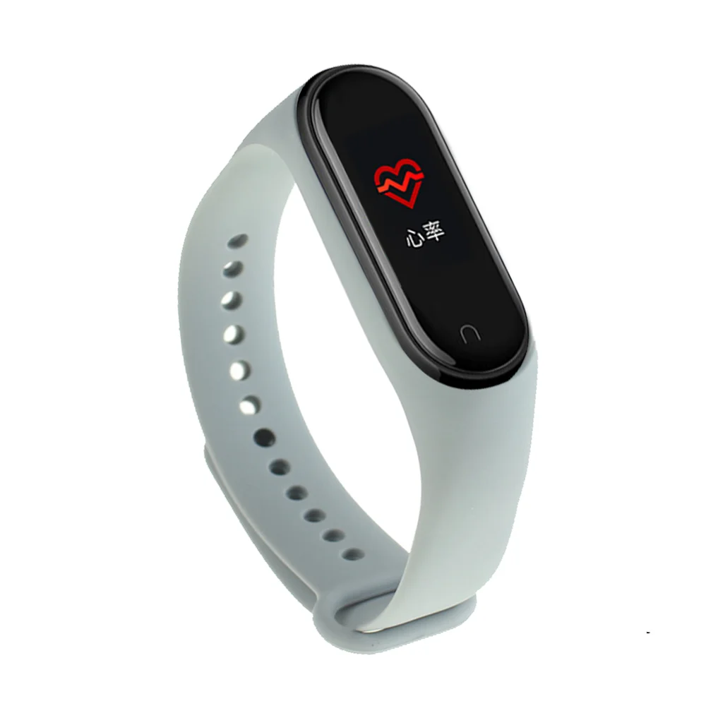 fitness band watch TPU Silicone watch strap mi band 4 strap for Xiaomi Band 3