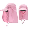 Jungle outdoor face protection hat men and women prevent ultraviolet sunshade fisherman fishing riding speed dry hat