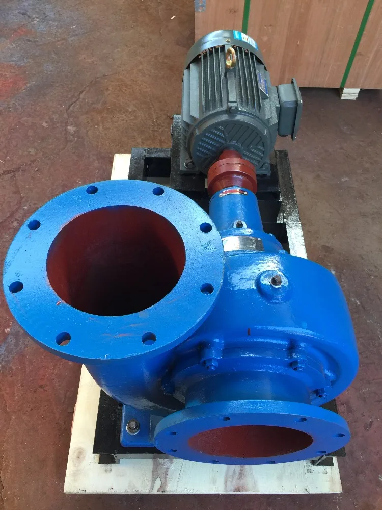 Hw Series Aquaculture Irrigation Diesel Motor Mixed Flow Pump For Rice