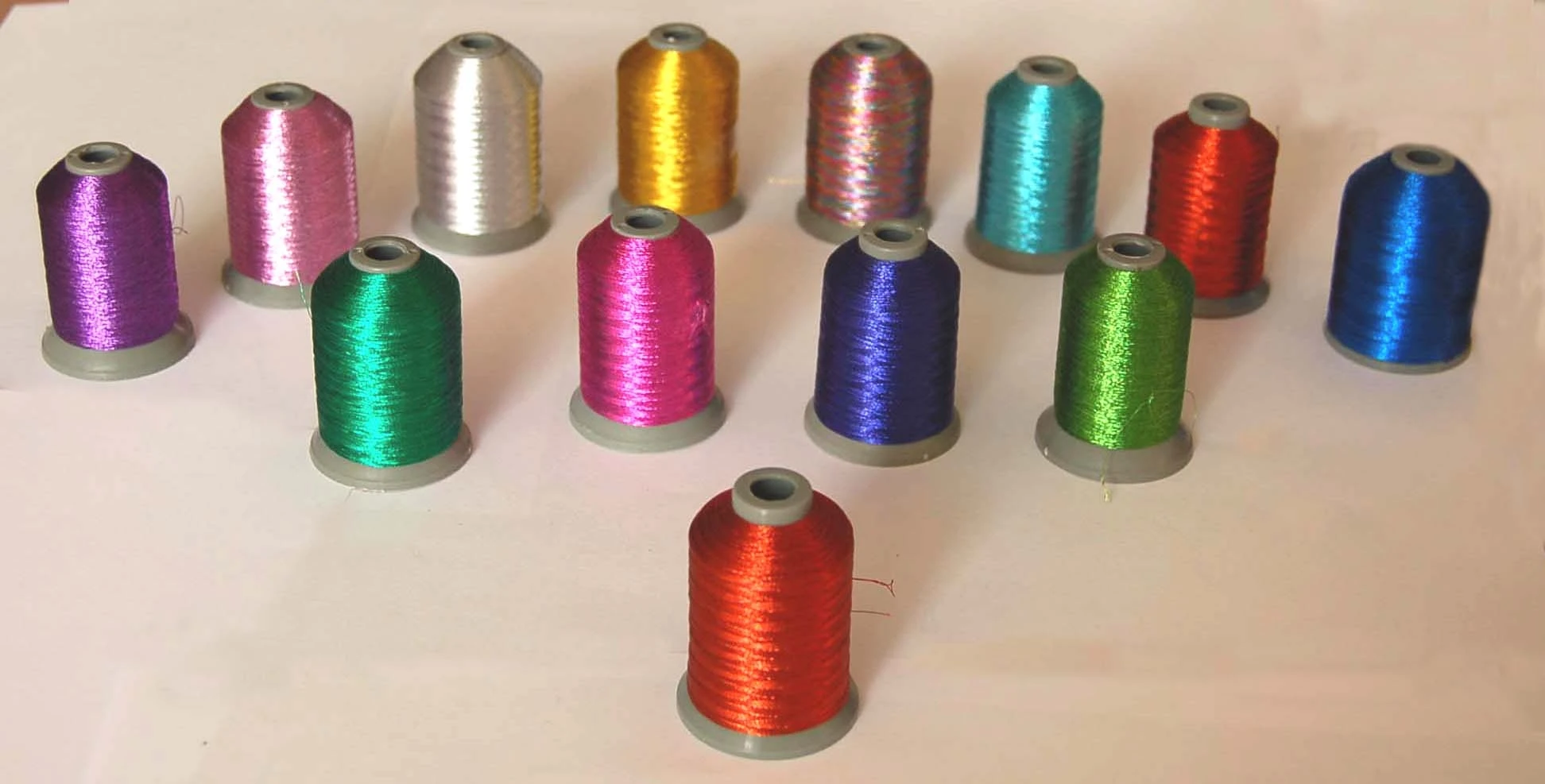 Jb Type Metallic Embroidery Thread,Metal Yarn,15metallic Yarn & 85