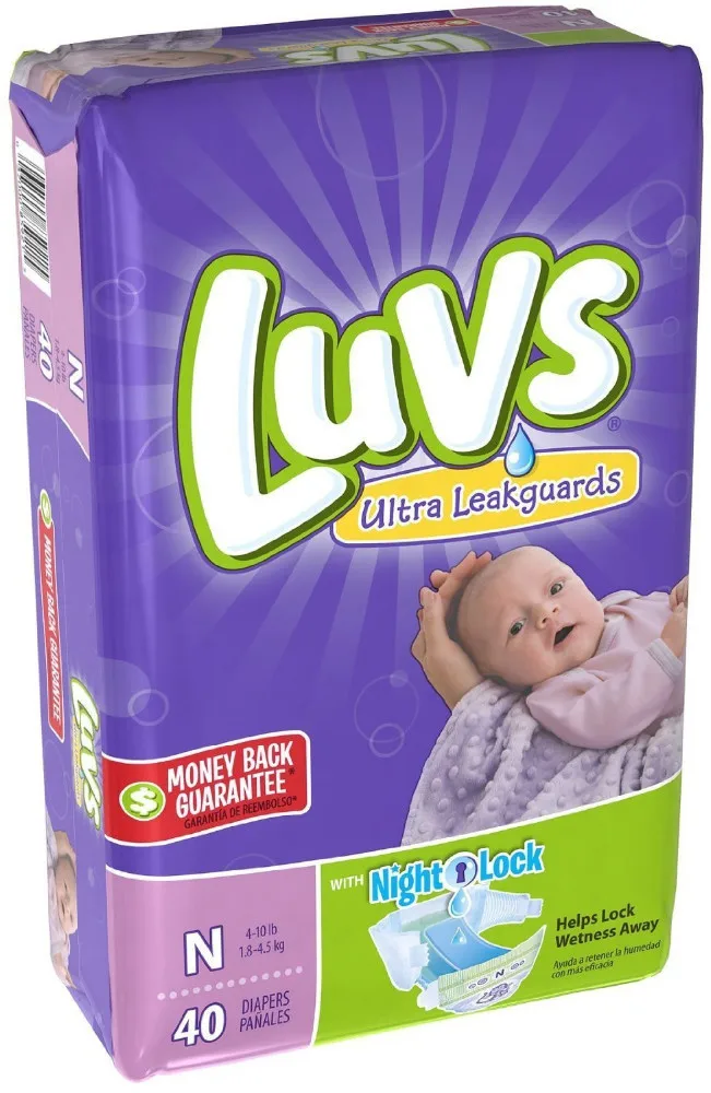 luvs ultra leakguards diapers newborn