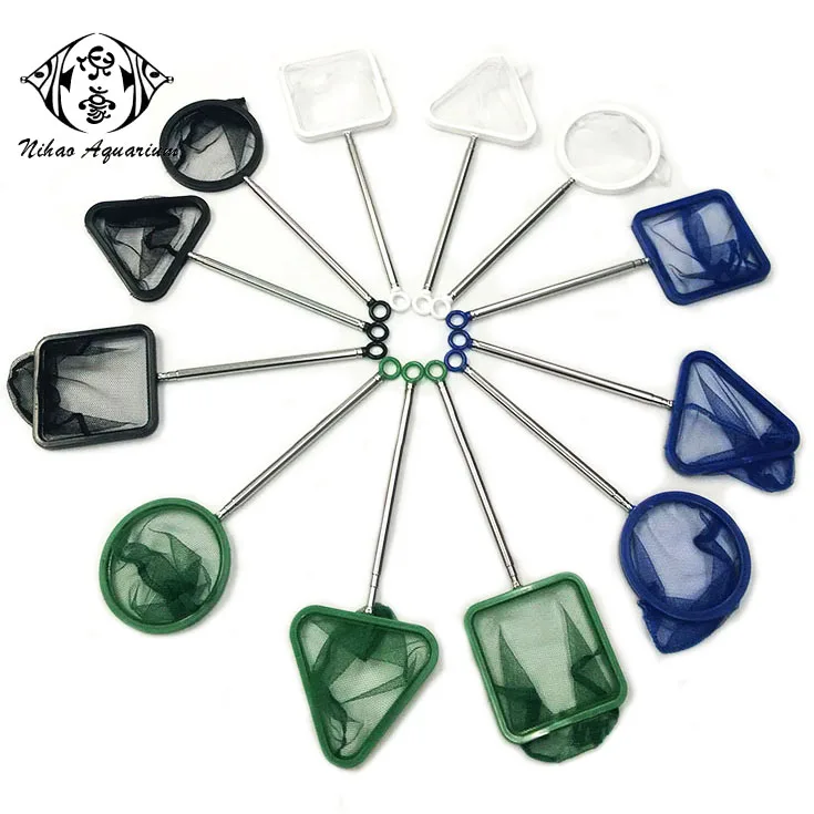 Blue Ribbon Pet Easy Catch Sof And Fine Mesh Aquarium Net With Extra Long Handle