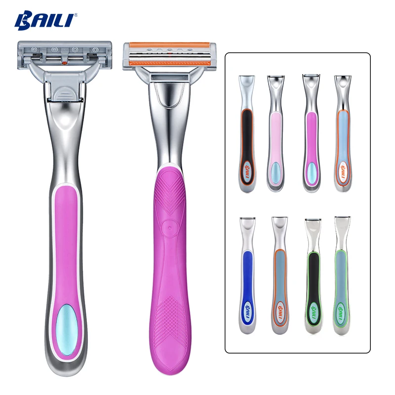 

High Quality Female Bikini Shave Razor Women 5 Blade Trimmer Razors, Multicolor or at your requests