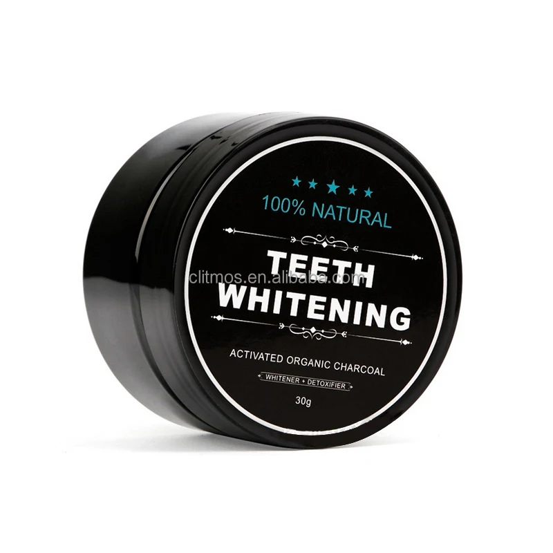 

Organic Teeth Whitening Activated Coconut charcoal tooth powder, Black