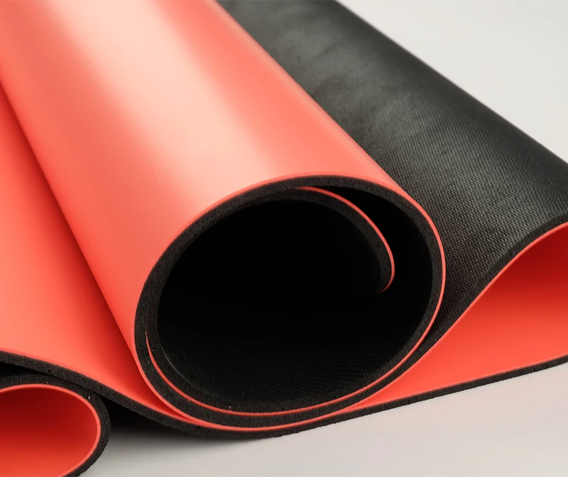 Pu rubber yoga mat