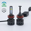 NVEL factory E380 mini size 60W 6000 lumens H4 LED car headlight kit H7 LED auto headlight H11 car LED light