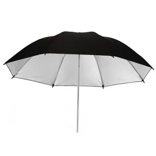 14103TW Meking Photo Studio Flash Set Photography Lighting Umbrella 83cm 33 Silver Black 2 in1 kit