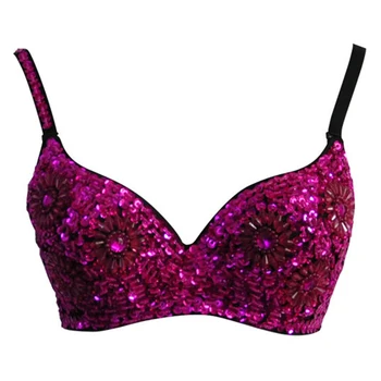 Stripper Pole Dancewear Bra Sexy Bras Top Sequin Women Underwear - Buy ...