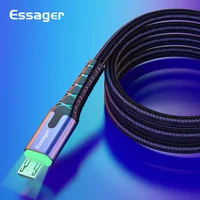 

Fast Charging Data Wire LED Micro USB Cable 1m 2m 3m For Samsung Xiaomi LG Android Mobile Phone
