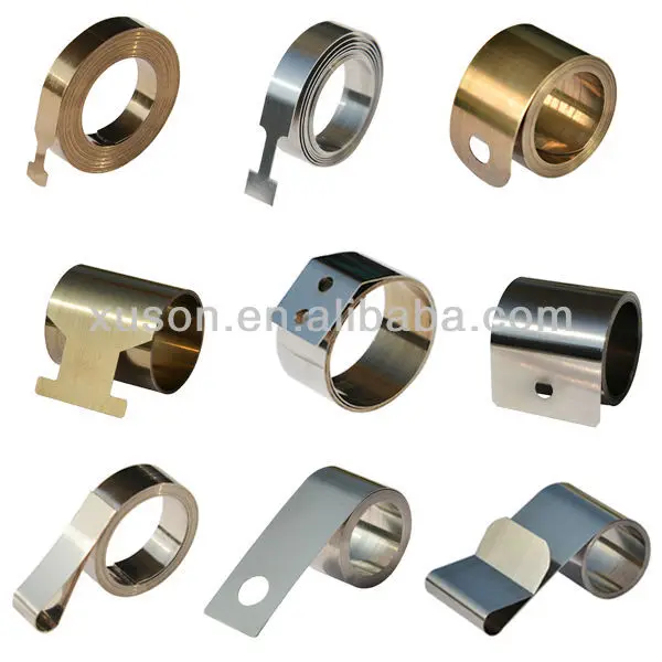 Flat Steel Spring Manufacturer For Seat Belt Spring Buy High Quality