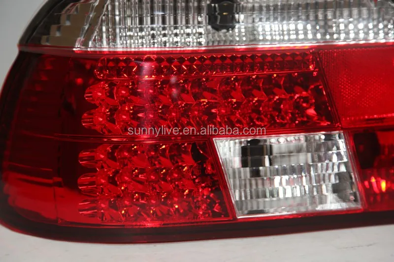 E39 5 Series 520 525 528 530 535 540 For BMW LED Tail Lamp 1995-2003 SN Red white