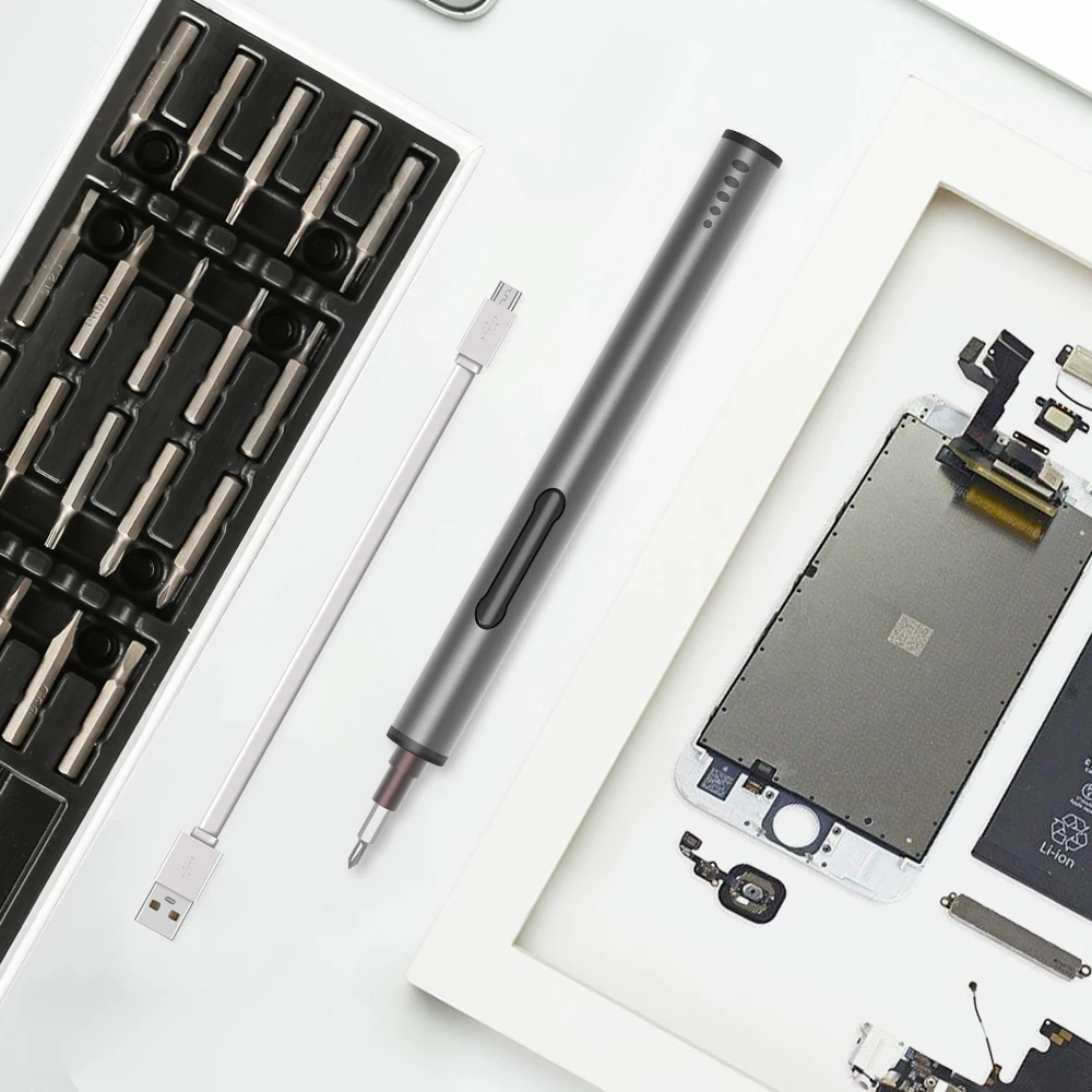 Usb Charging Portable Electric Screwdriver,Cordless Power Screwdriver