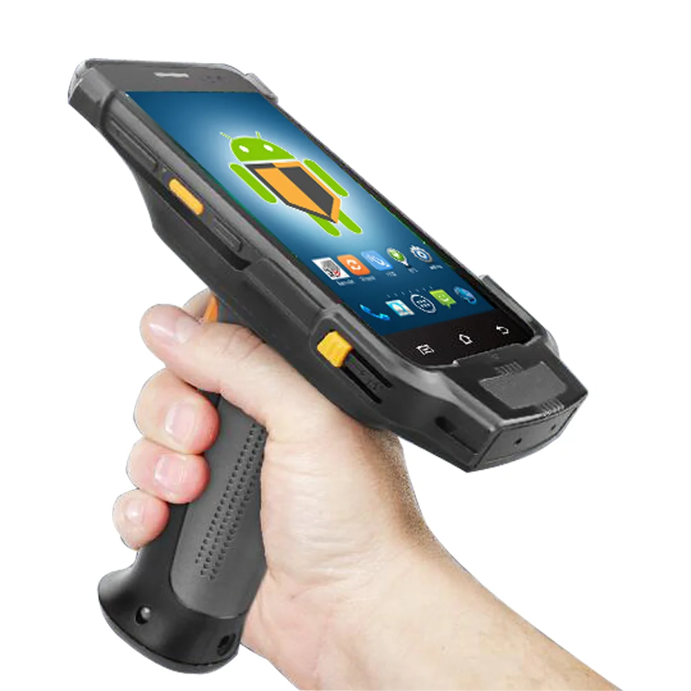 

Android 7.1 rugged bar code scanner handheld with WIFI 4G