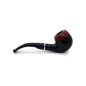 Image of Resin weed pipe imitate Wooden Smoking Pipe Tobacco Cigarettes Cigar Pipes