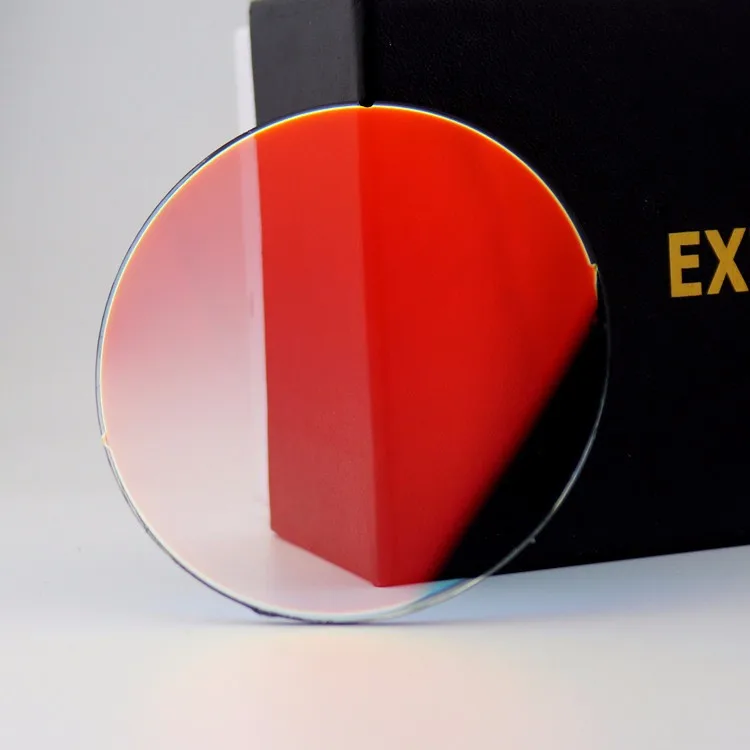 Photochromic Grey Lens Flash Mirror Red Sunglasses Lenses Exia