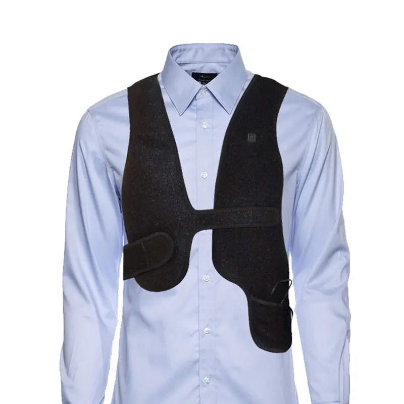 

Heated men winter vest made of polyester men fashion vest for winter